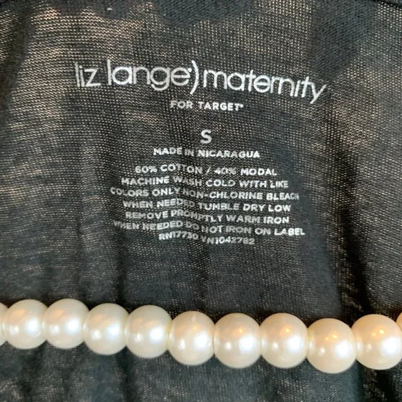 Black liz lange top - S - Picture 3 of 4